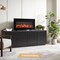 Edendirect 36'' Freestanding and Wall Mounted Electric Fireplace, Black, Multi Color Flame EF449B - alternate 8